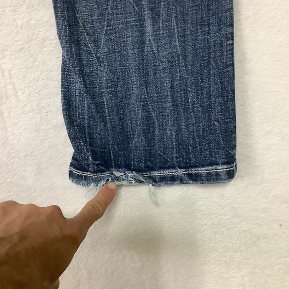 Miss Me Georgie Fleur Bootcut Jeans Sz 29 Blue - Picture 11 of 14